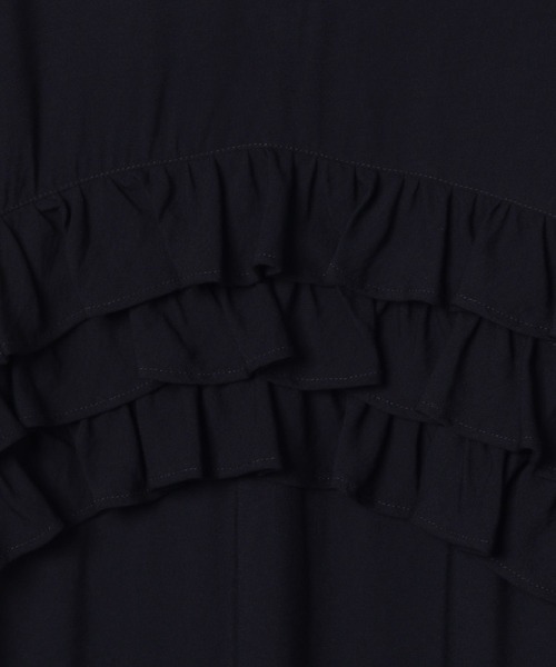 LEPSIM（レプシィム）の「フリルノースリワンピース　571311（ワンピース・レディース・パープル/ダークネイビー・FREE）」の20枚目の写真