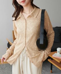 【WEB限定】レースシャツ