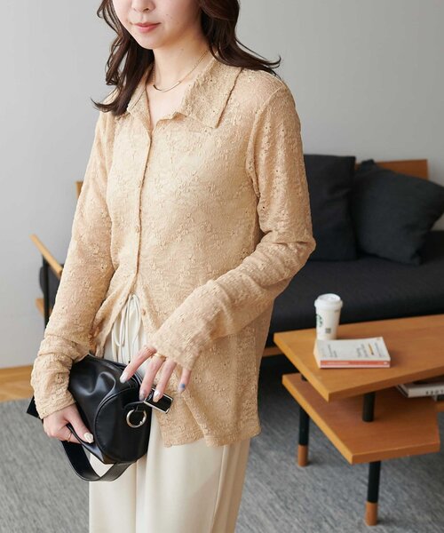 レースシャツ（シャツ/ブラウス）｜DISCOAT（ディスコート）の