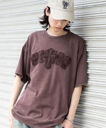 WEGO/スノーウォッシュダメージアップリケT
