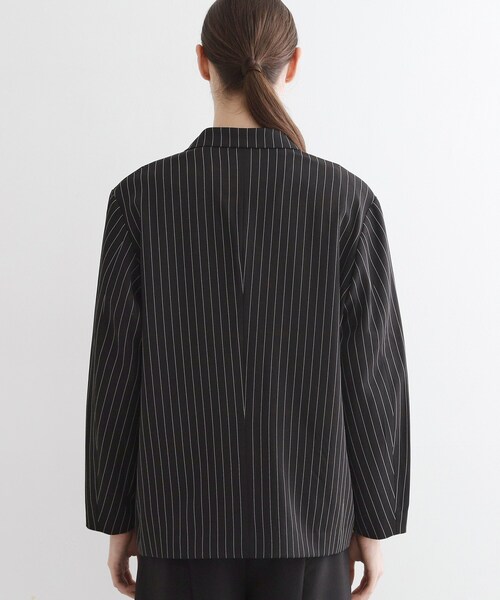 tk.TAKEO KIKUCHI（ティーケータケオキクチ）の「【セットアップ対応】ピンストライプルーズジャケット（テーラードジャケット・メンズ・ライトグレー系2/ブラック系2・03/02）」の14枚目の写真