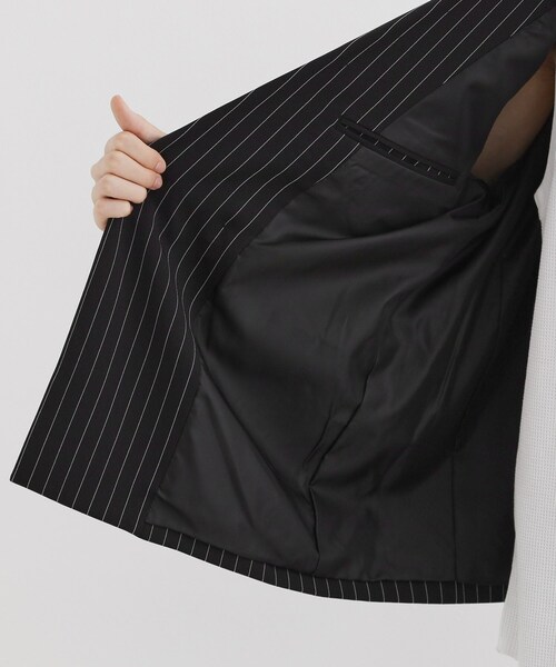 tk.TAKEO KIKUCHI（ティーケータケオキクチ）の「【セットアップ対応】ピンストライプルーズジャケット（テーラードジャケット・メンズ・ライトグレー系2/ブラック系2・03/02）」の19枚目の写真