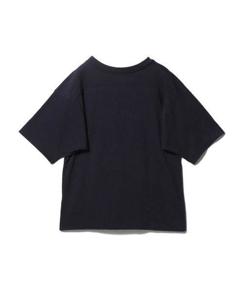 ESTNATION(エストネーション)の「J.B.ATTIRE / フットボール Tシャツ《ESTNATION EXCLUSIVE》(Tシャツ/カットソー・レディース・ネイビー・FREE)」の6枚目の写真