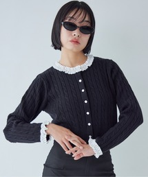 サブリナパンツ」に該当するブラック/黒色系のファッション通販