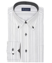 TOKYO SHIRTS(トウキョウシャツ)の形態安定ノンアイロン ドゥエボットーニ 長袖ビジネスワイシャツ(ビジネスシャツ)