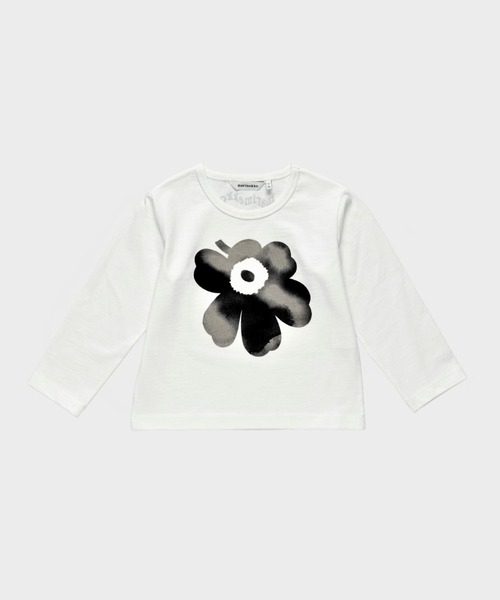 marimekko マリメッコ キッズ ベビー Tシャツ  ウニッコ kidsTonni Unikko Placement Ⅰ Tシャツ | Maija Isola | Marimekko