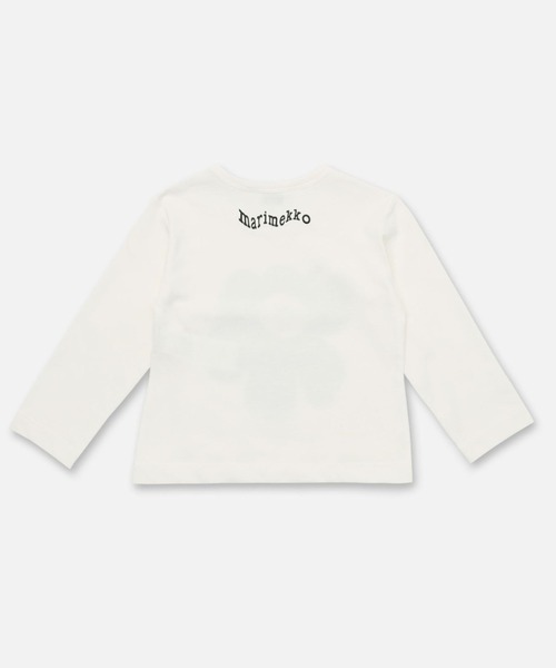 marimekko（マリメッコ）の「【Kids】 Unikko / Paja Akvarelli jersey  sweatshirt（Tシャツ/カットソー・キッズ・ホワイト・80）」の2枚目の写真