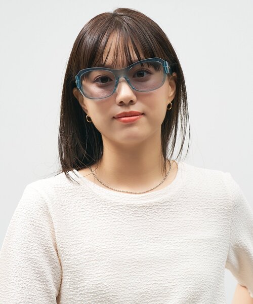 Zoff｜takashi kumagai ウェリントン型 サングラス｜カラーレンズ