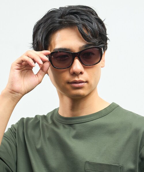Zoff｜takashi kumagai ウェリントン型 サングラス｜カラーレンズ