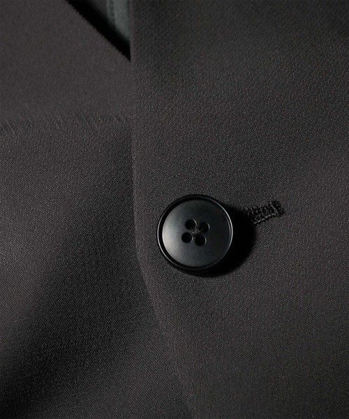 PS Paul Smith(ピーエスポールスミス)の「ライトドライテクスチャー ノーカラー ジャケット【252750 EXJ02】(ノーカラージャケット・メンズ・ダークグレー/ブラック・LARGE/MEDIUM/SMALL)」の22枚目の写真