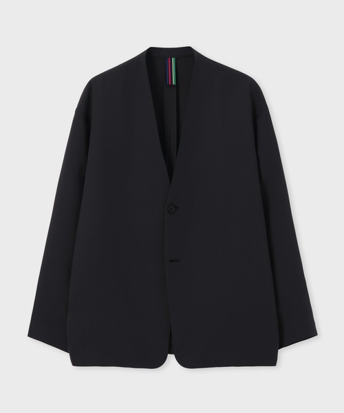 美品【Paul Smith】バイカラーコート✴︎ ポールスミス バイカラーカシミヤ混コート