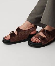 CITEN | ＜CITEN＞へアリーサンダル(サンダル)