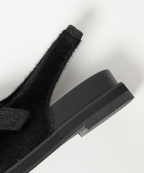 CITEN（シテン）の「＜CITEN＞へアリーサンダル（サンダル・レディース・ブラウン系/ブラック・M/S/L）」の15枚目の写真