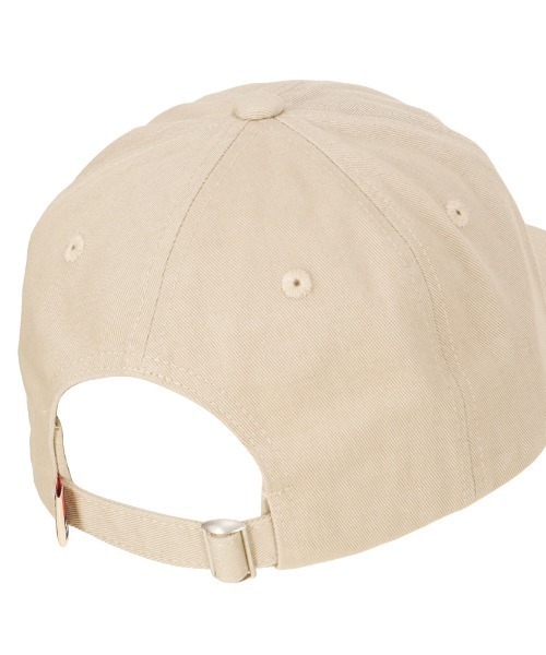 Healthknit（ヘルスニット）の「Healthknit ロゴ入りツイルキャップ 綿100（キャップ・メンズ・ブラック/グレー/ベージュ・FREE）」の4枚目の写真