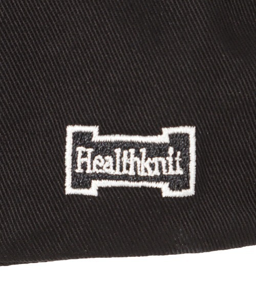 Healthknit（ヘルスニット）の「Healthknit ロゴ入りツイルキャップ 綿100（キャップ・メンズ・ブラック/グレー/ベージュ・FREE）」の11枚目の写真