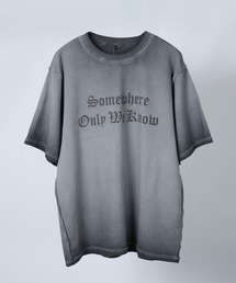 Starting Over（スターティングオーバー）の「Vintage design spray processing t-shirt/ヴィンテージデザイン スプレー加工 半袖Tシャツ（Tシャツ/カットソー）」