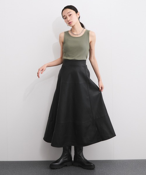 Healthknit(ヘルスニット)の「【Healthknit/ヘルスニット】Tubular American Sleeve Tanktop(タンクトップ・レディース・ブルー系その他6/ホワイト系その他6/カーキ/ライトグレー・FREE)」の7枚目の写真