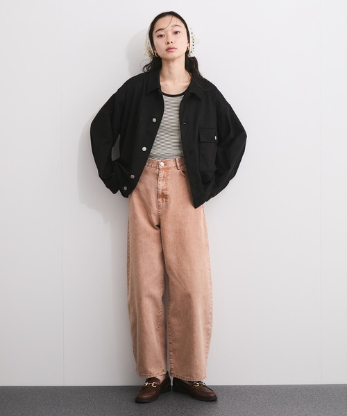 Healthknit(ヘルスニット)の「【Healthknit/ヘルスニット】Tubular American Sleeve Tanktop(タンクトップ・レディース・ブルー系その他6/ホワイト系その他6/カーキ/ライトグレー・FREE)」の9枚目の写真