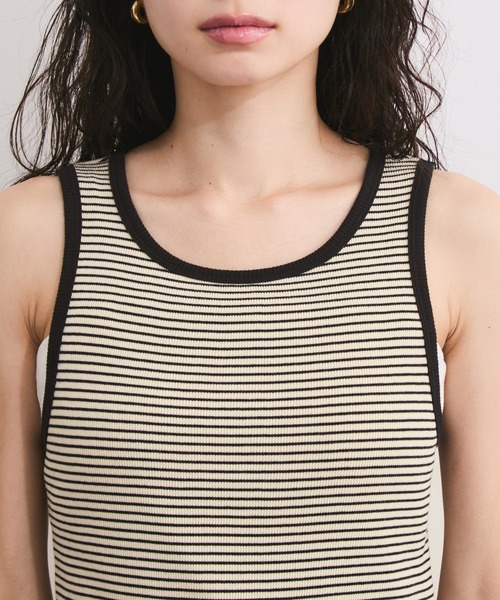 Healthknit(ヘルスニット)の「【Healthknit/ヘルスニット】Tubular American Sleeve Tanktop(タンクトップ・レディース・ブルー系その他6/ホワイト系その他6/カーキ/ライトグレー・FREE)」の13枚目の写真