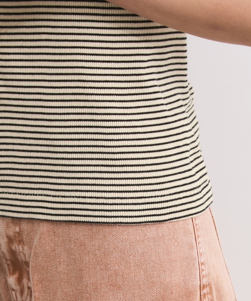 Healthknit(ヘルスニット)の「【Healthknit/ヘルスニット】Tubular American Sleeve Tanktop(タンクトップ・レディース・ブルー系その他6/ホワイト系その他6/カーキ/ライトグレー・FREE)」の15枚目の写真