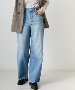 08sircus/08サーカス】Gradation bleach denim pants（デニム
