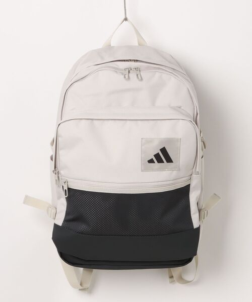 adidas(アディダス)の「《adidas》ユーティリティーバックパック(バックパック/リュック・メンズ・ブラック/ホワイト系その他/ベージュ系・フリー)」の2枚目の写真