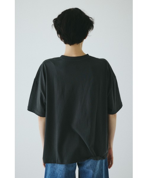 HeRIN.CYE(ヘリンドットサイ)の「サンロクロクtee(Tシャツ/カットソー・レディース・ライトブラック/ライトベージュ/オフホワイト・FREE)」の10枚目の写真
