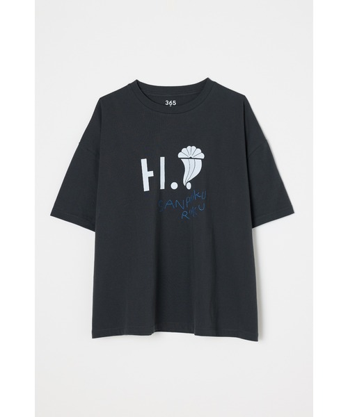 HeRIN.CYE(ヘリンドットサイ)の「サンロクロクtee(Tシャツ/カットソー・レディース・ライトブラック/ライトベージュ/オフホワイト・FREE)」の20枚目の写真