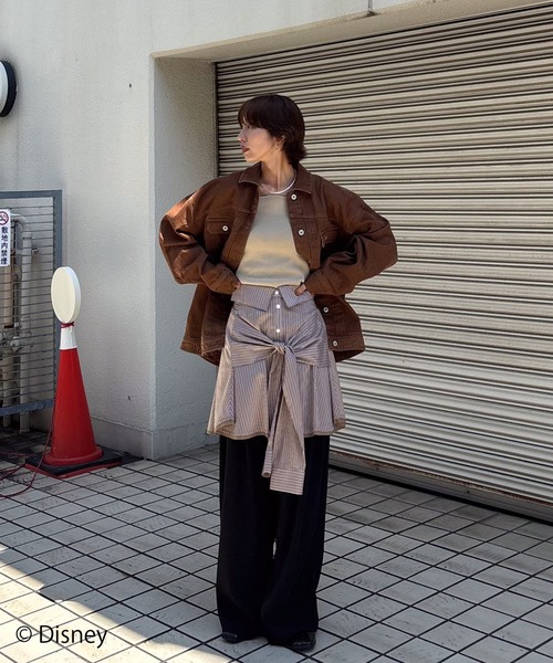 MICKEY DESIGN DENIM JACKET(デニムジャケット)|Disney MICKEY DESIGN DENIM JACKET(デニムジャケット)|Disney