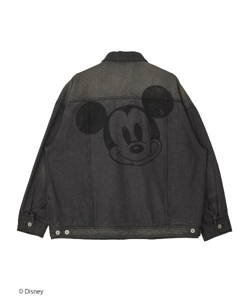 新品　アメリヴィンテージ　デニムジャケット　ディズニー　ミッキー MICKEY DESIGN DENIM JACKET（デニムジャケット）｜Disney