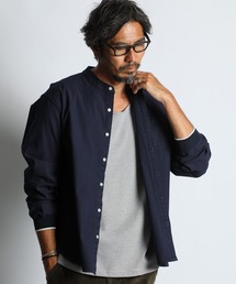 ノーカラー シャツ」に該当するメンズファッション通販 - ZOZOTOWN