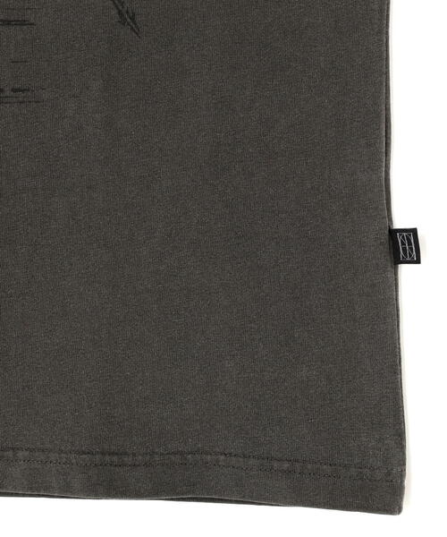 NOT4NERD(ノットフォーナード)の「NOT4NERD/ノットフォーナード/Punishment pigment T-Shirts(Tシャツ/カットソー・メンズ・チャコールグレー/ベージュ・L/XL)」の12枚目の写真
