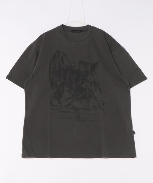 NOT4NERD(ノットフォーナード)の「NOT4NERD/ノットフォーナード/Punishment pigment T-Shirts(Tシャツ/カットソー・メンズ・チャコールグレー/ベージュ・L/XL)」の17枚目の写真