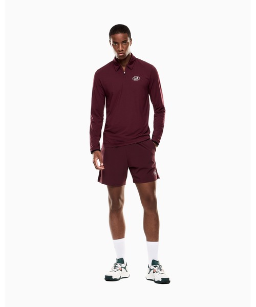 EMPORIO ARMANI EA7(エンポリオアルマーニイーエーセブン)の「<オンライン限定>【エンポリオ アルマーニ EA7】Golf Pro 長袖ポロシャツ VENTUS7テクニカルファブリック(ポロシャツ・メンズ・ブラック/ネイビー/ボルドー・LARGE/MEDIUM/SMALL/X-LARGE/X-SMALL/XX-LARGE)」の5枚目の写真