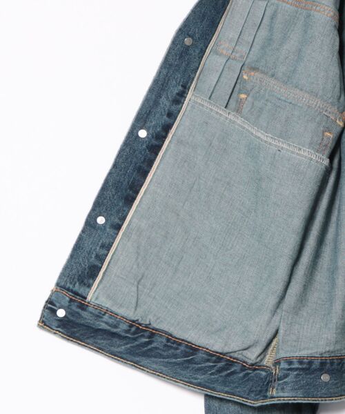 Levi's（リーバイス）の「Levi's (R) TYPE 2 TRUCKER GLOOMY DAY SELV（デニムジャケット・メンズ・ライトブルー/ブルー・XL/L/M/S）」の11枚目の写真