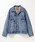 Levi's�i���[�o�C�X�j�́uLevi's (R) TYPE 2 TRUCKER GLOOMY DAY SELV�i�f�j���W���P�b�g�j�v�b���C�g�u���[