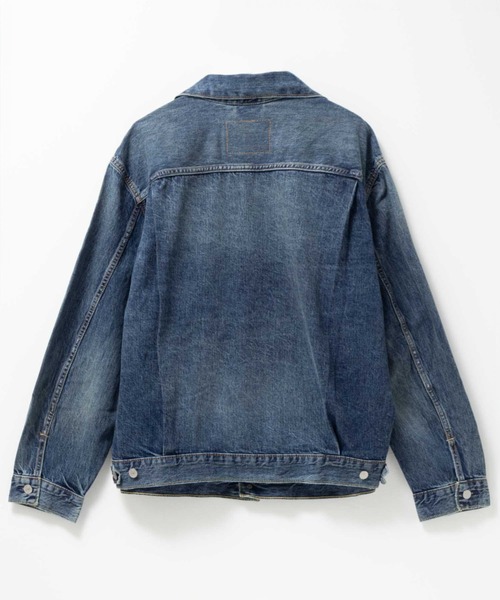 Levi's（リーバイス）の「Levi's (R) TYPE 2 TRUCKER GLOOMY DAY SELV（デニムジャケット・メンズ・ライトブルー/ブルー・XL/L/M/S）」の4枚目の写真