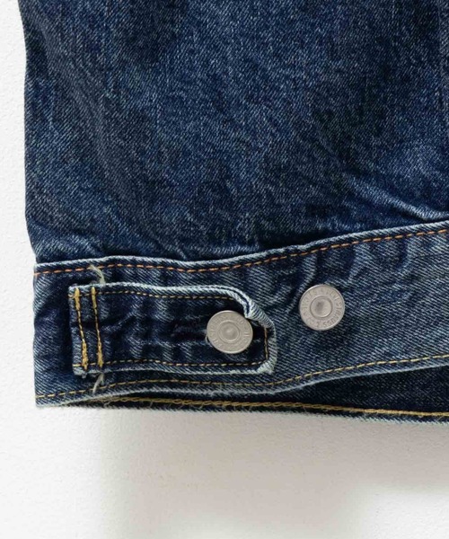 Levi's（リーバイス）の「Levi's (R) TYPE 2 TRUCKER GLOOMY DAY SELV（デニムジャケット・メンズ・ライトブルー/ブルー・XL/L/M/S）」の9枚目の写真