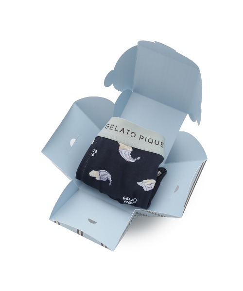 HOMME】sleeping cat 総柄ボクサーパンツ（ボクサーパンツ）｜gelato