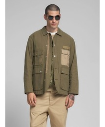 REPLAY（リプレイ）の「ミリタリー風オーバーシャツ（ミリタリージャケット）」