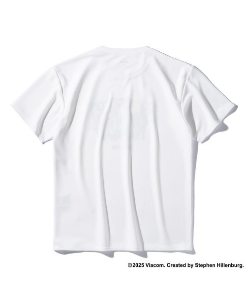 SPALDING（スポルディング）の「【SPALDING/スポルディング】ジュニア Tシャツ スポンジボブ アンダーザシー/アニメ・UVカット半袖T-シャツ（Tシャツ/カットソー・キッズ・ホワイト/ブラック・160）」の5枚目の写真