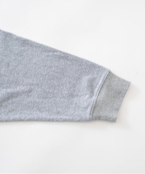 GLAZOS（グラソス）の「【ヘビーウェイト天竺】ジップパーカー（パーカー・キッズ・ブラック/トップグレー・160cm/150cm/170cm）」の4枚目の写真