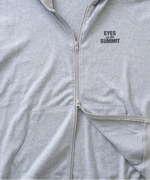 GLAZOS（グラソス）の「【ヘビーウェイト天竺】ジップパーカー（パーカー・キッズ・ブラック/トップグレー・160cm/150cm/170cm）」の5枚目の写真