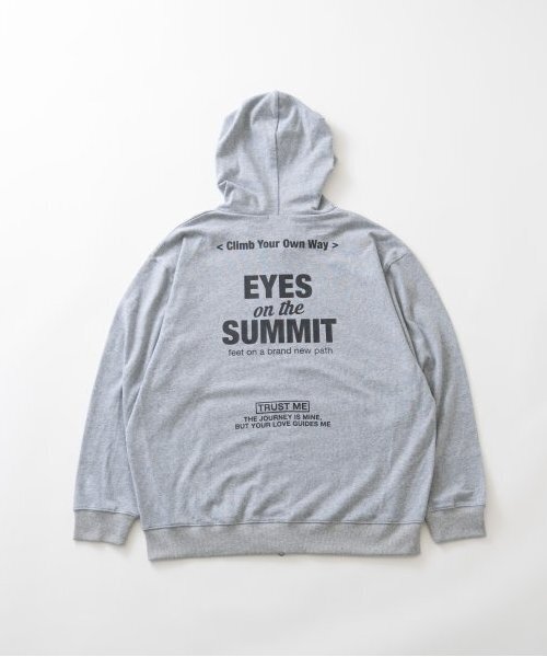 GLAZOS（グラソス）の「【ヘビーウェイト天竺】ジップパーカー（パーカー・キッズ・ブラック/トップグレー・160cm/150cm/170cm）」の10枚目の写真