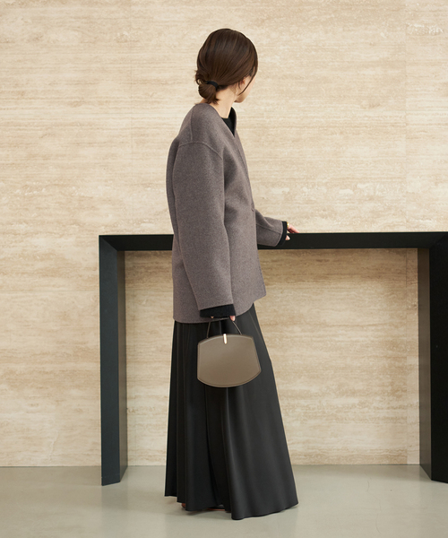 HAMILTON Cardigan コート（ノーカラーコート）｜Plage（プラージュ