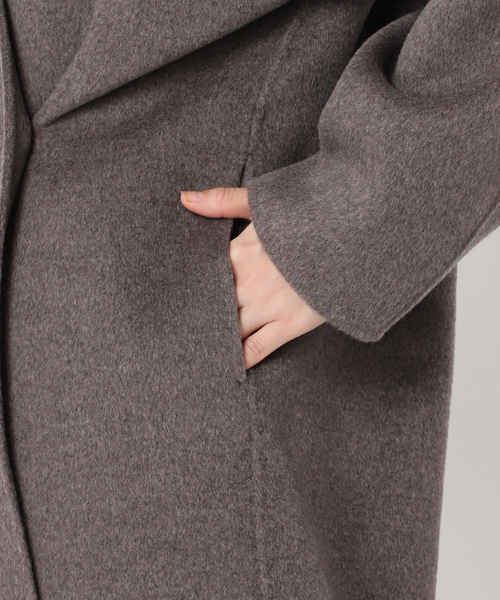 HAMILTON Cardigan コート（ノーカラーコート）｜Plage（プラージュ