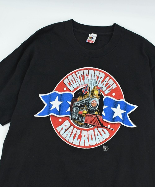 LABORATORY R（ラボラトリーアール）の「【USED】90’s Fruit of the Loom “Confederate Railroad” バンド Tシャツ USA製（Tシャツ/カットソー・メンズ・ブラック・LARGE）」の2枚目の写真