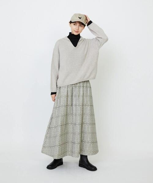 LOISIR（ロワズィール）の「BLACK NEKO キャップ（キャップ・レディース・ベージュ/オリーブ・FREE）」の15枚目の写真