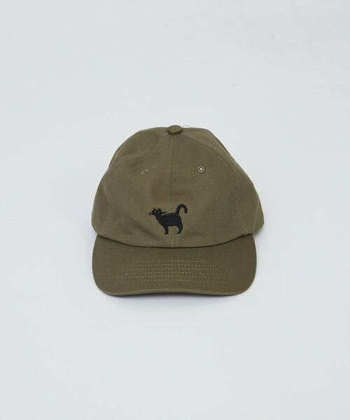 LOISIR（ロワズィール）の「BLACK NEKO キャップ（キャップ・レディース・ベージュ/オリーブ・FREE）」の7枚目の写真
