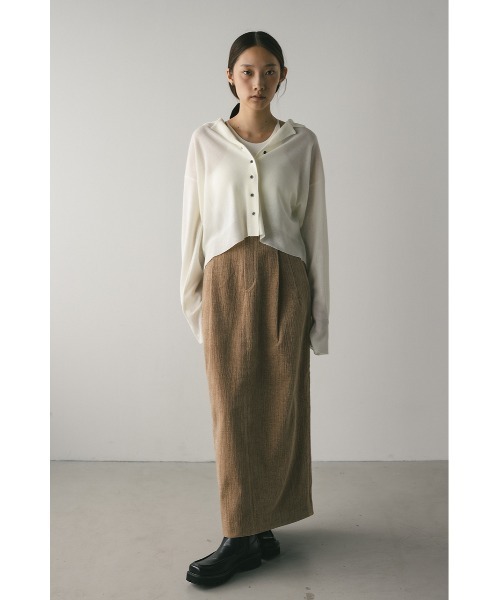 テーラーカラーニットカーデ（カーディガン/ボレロ）｜STYLEMIXER